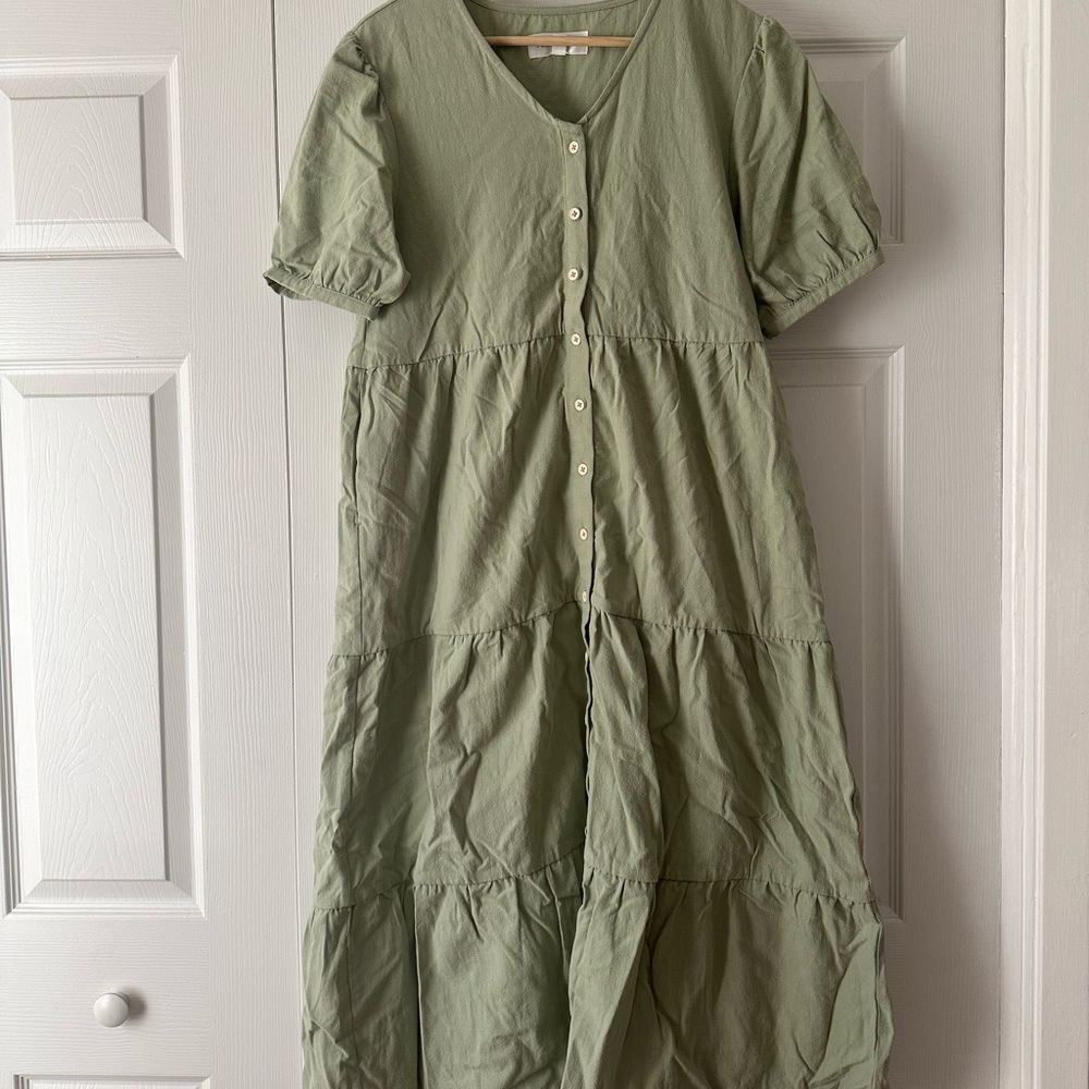 Trandlands button down dress
